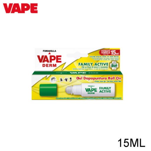Vape Derm Family Active Gel Dopopuntura Roll On 15Ml Art.Ga1903700