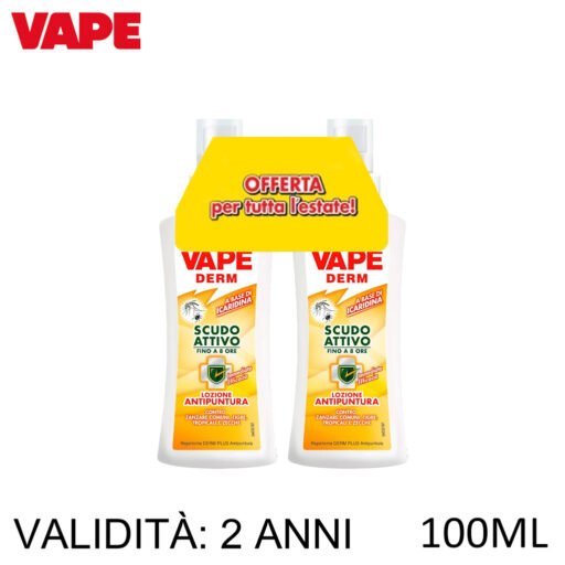 Vape Derm Scudo Attivo Lozione 100Ml Bipacco Art.Ga2045800
