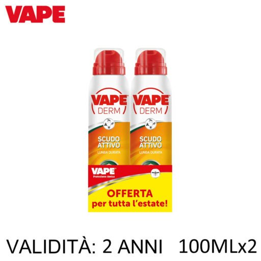 Vape Derm Scudoatti Spray Bipac 100Mlx2 Art.Ga2028400