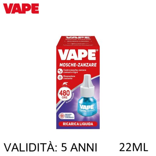 Vape Ric.Liq Mosche E Zanzare 480H Art.Ga2026500