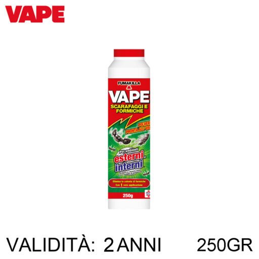 Vape Polvere Scarafaggi E Formiche 250Gr Art.Ga2154600