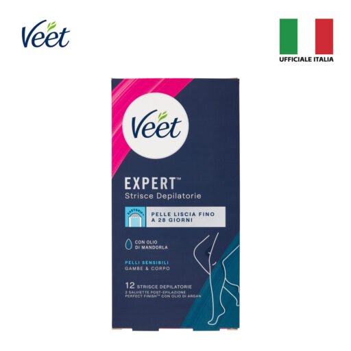 Veet Expert Strisce Corpo 12Pz Pel.Sens. Art.3239222