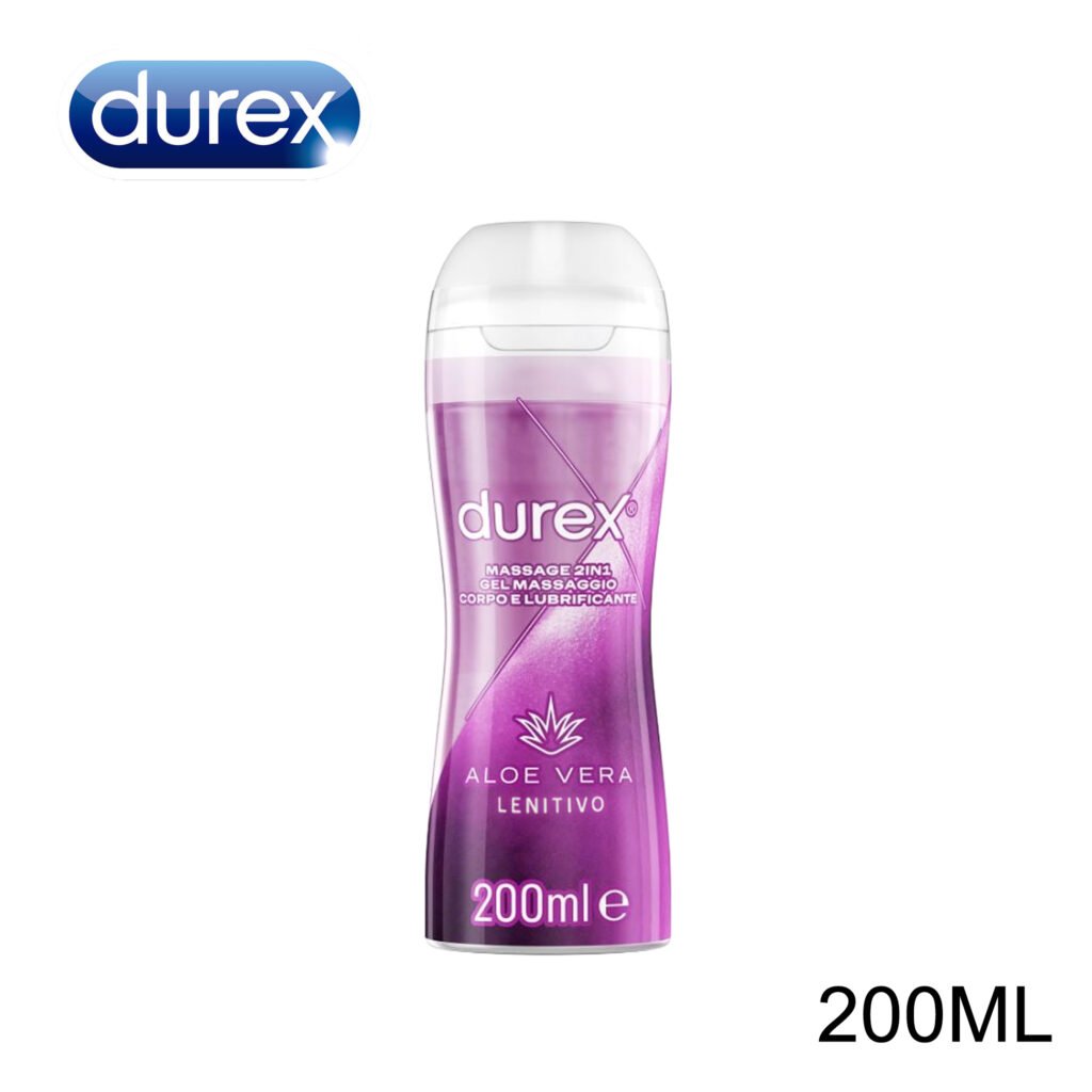 GEL 200ML ALOE VERA MASSAGE DUREX ART.3259113 1PZ