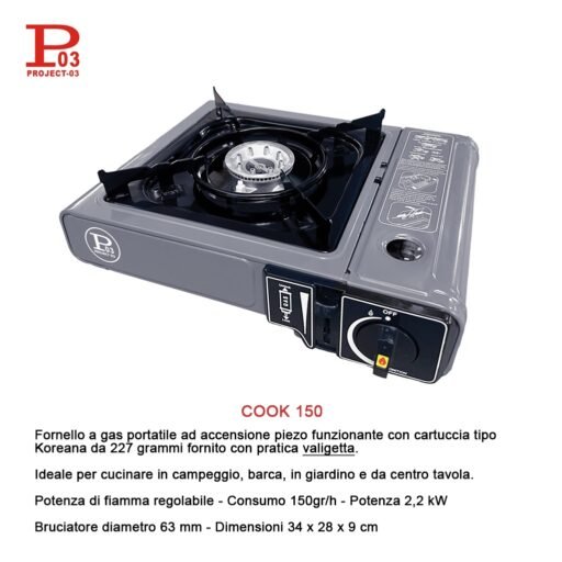 P03 FORNELLO PIEZO PER CARTUCCIA TIPO KOREA