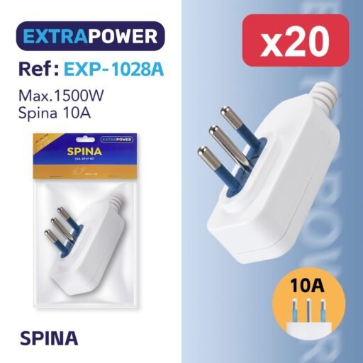 Extrapower Spina 10A 2PT 90? ART.EXP-1028A
