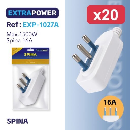 Extrapower Spina 16A 2PT 90? ART.EXP-1027A