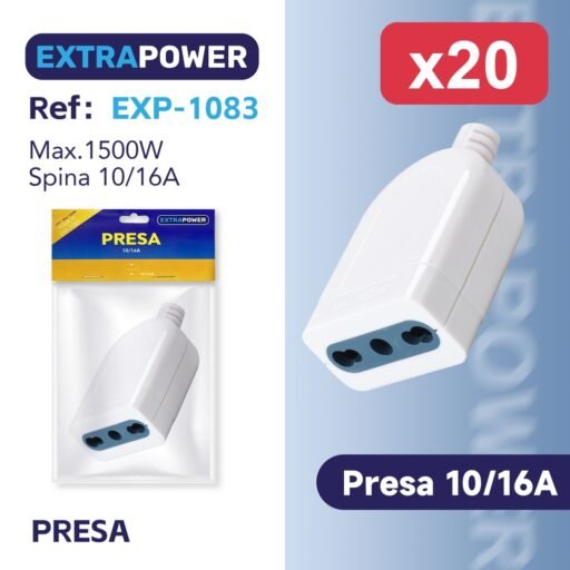 Extrapower PRESA 10/16A ART.EXP-1083