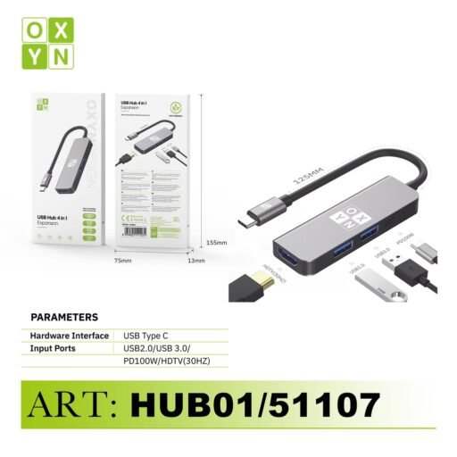 OXYN USB C 4IN1 - BYL2011