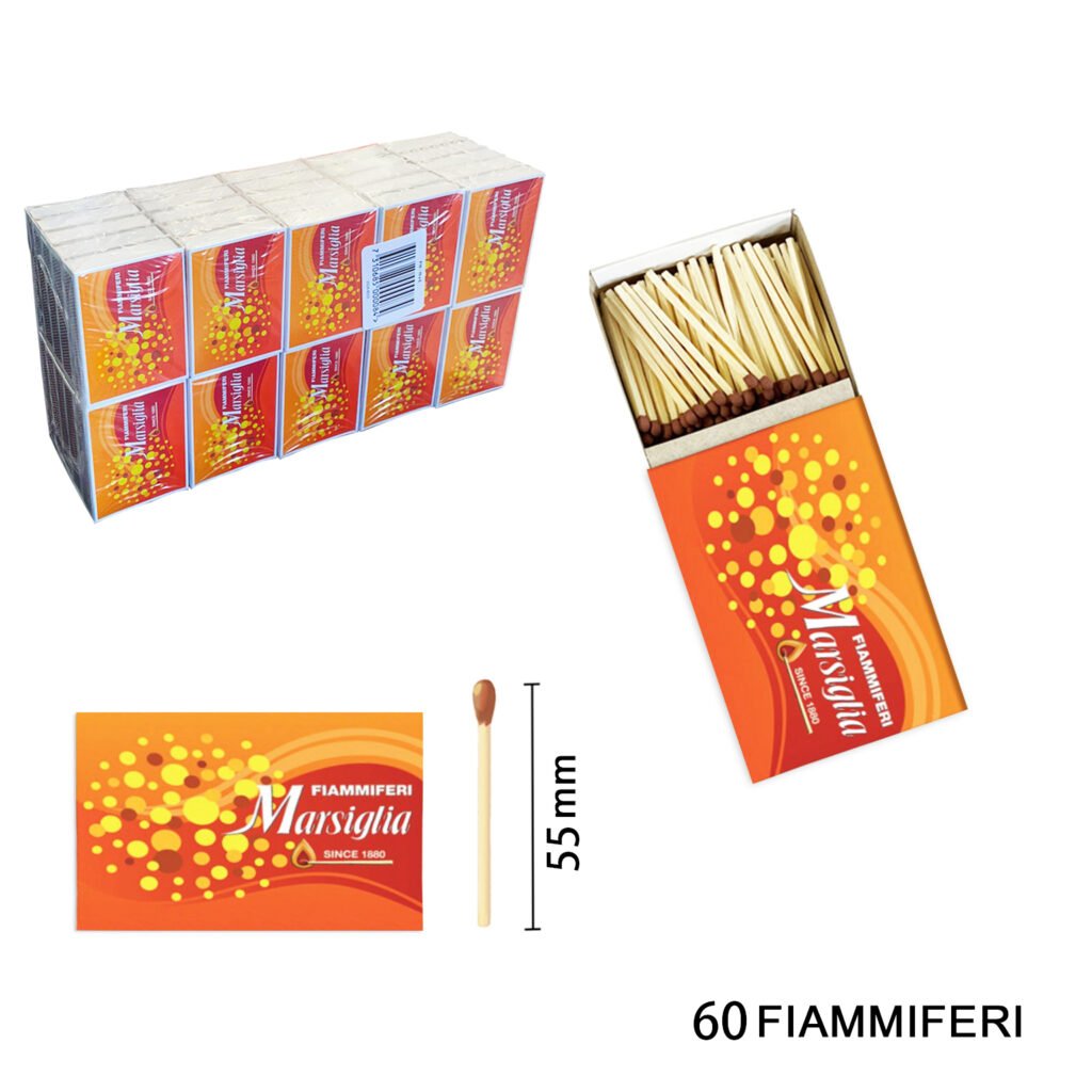 MARSIGLIA CUCINA FIAMMIFERI 60 CONF.50PZ