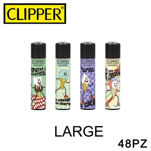 CLIPPER ACCENDINO LARGE TRENDY SENTENCES 48PZ