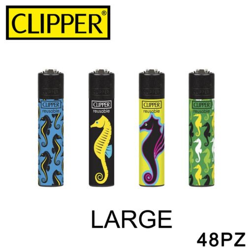 CLIPPER ACCENDINO LARGE SEAHORSE 48PZ