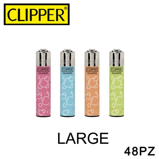CLIPPER ACCENDINO LARGE FANCY BUBBLES 48PZ