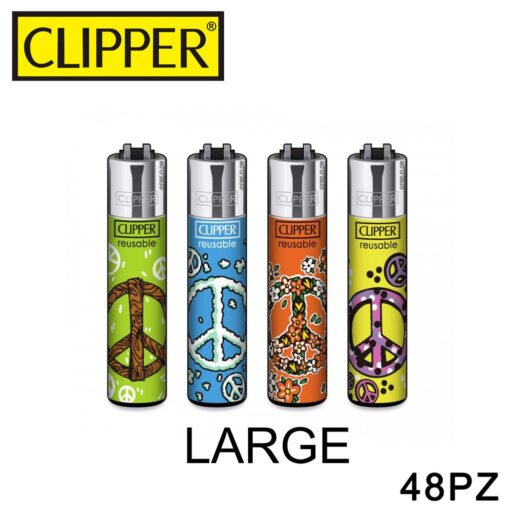 Clipper Accendino Large Peace Anywhere 48Pz