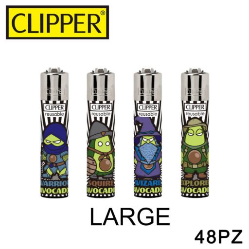 Clipper Accendino Large Avocados Legend 48Pz