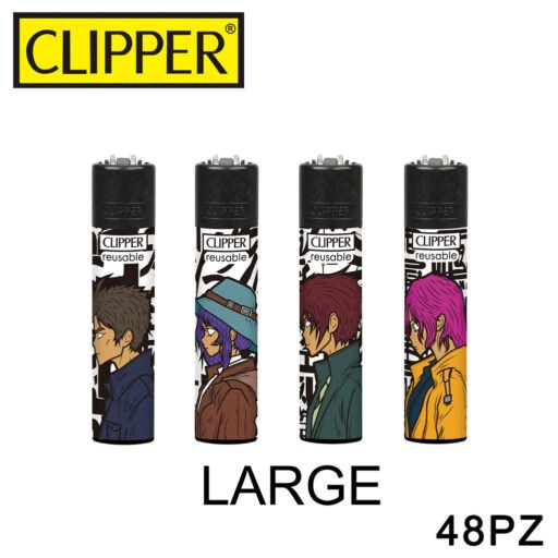 Clipper Accendino Large Anime Soul 48Pz