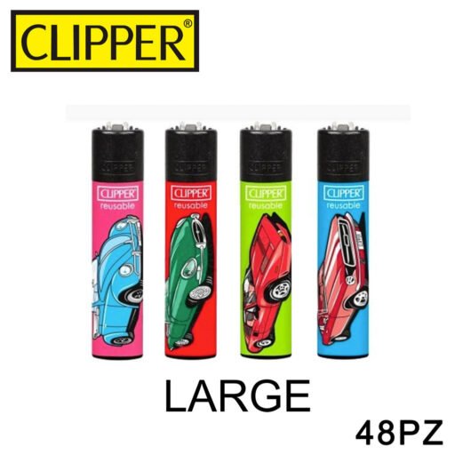 Clipper Accendino Large Vintage Cars 48Pz