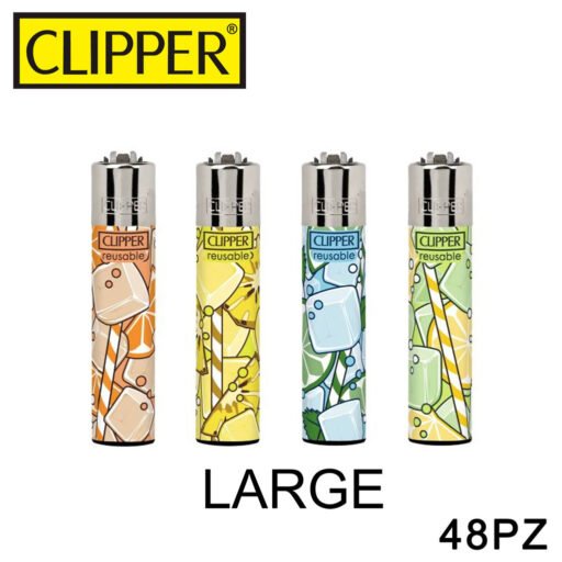 Clipper Accendino Large Liquid Light 48Pz