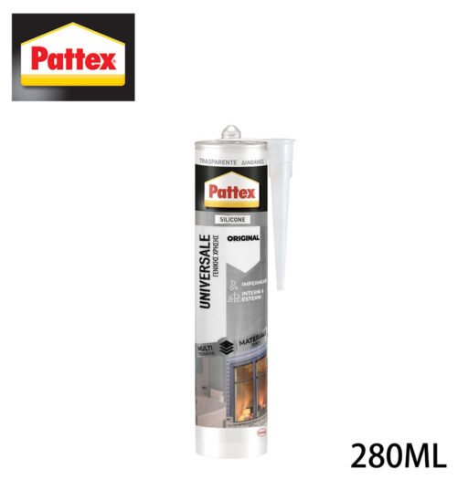 Silicone Trasparente 280Ml Art.2722742 Pattex Pz1