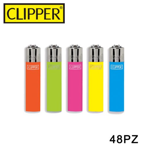 CLIPPER LARGE SOLID FLUO 48PZ