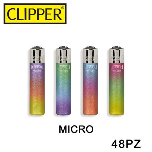 Art.Cp2A1230Ith Clipper Accendino Micro Triple Gradient 48Pz