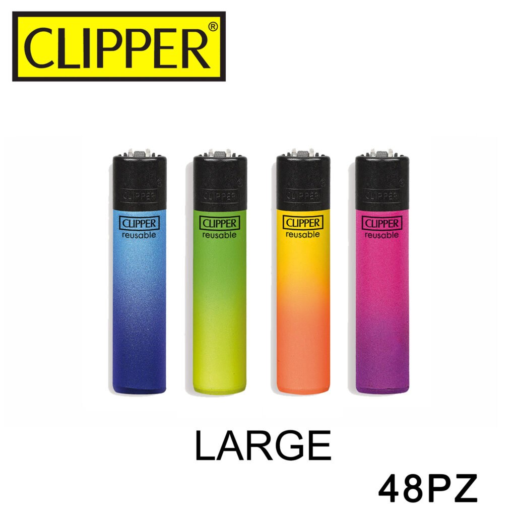 CLIPPER ACCENDINO LARGE METALLIC GRADIENT 4 48PZ