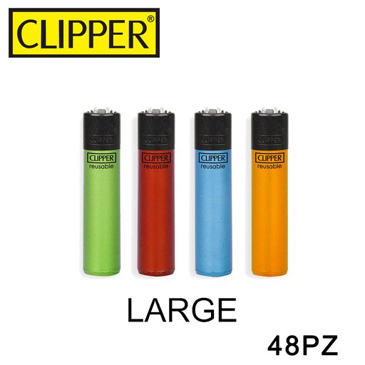 Clipper Large Accendino Crystal 8 48Pz