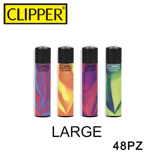 Clipper Large Accendino Nebula Mix1 48Pz