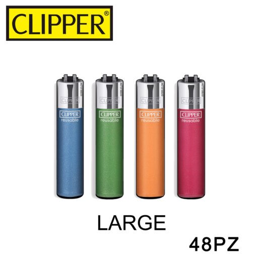 Clipper Large Metallic Fluo 48Pz