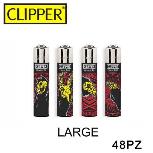 Clipper Accendino Large Animal Corps 48Pz