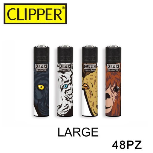 Clipper Accendino Large Hey There Bw 48Pz