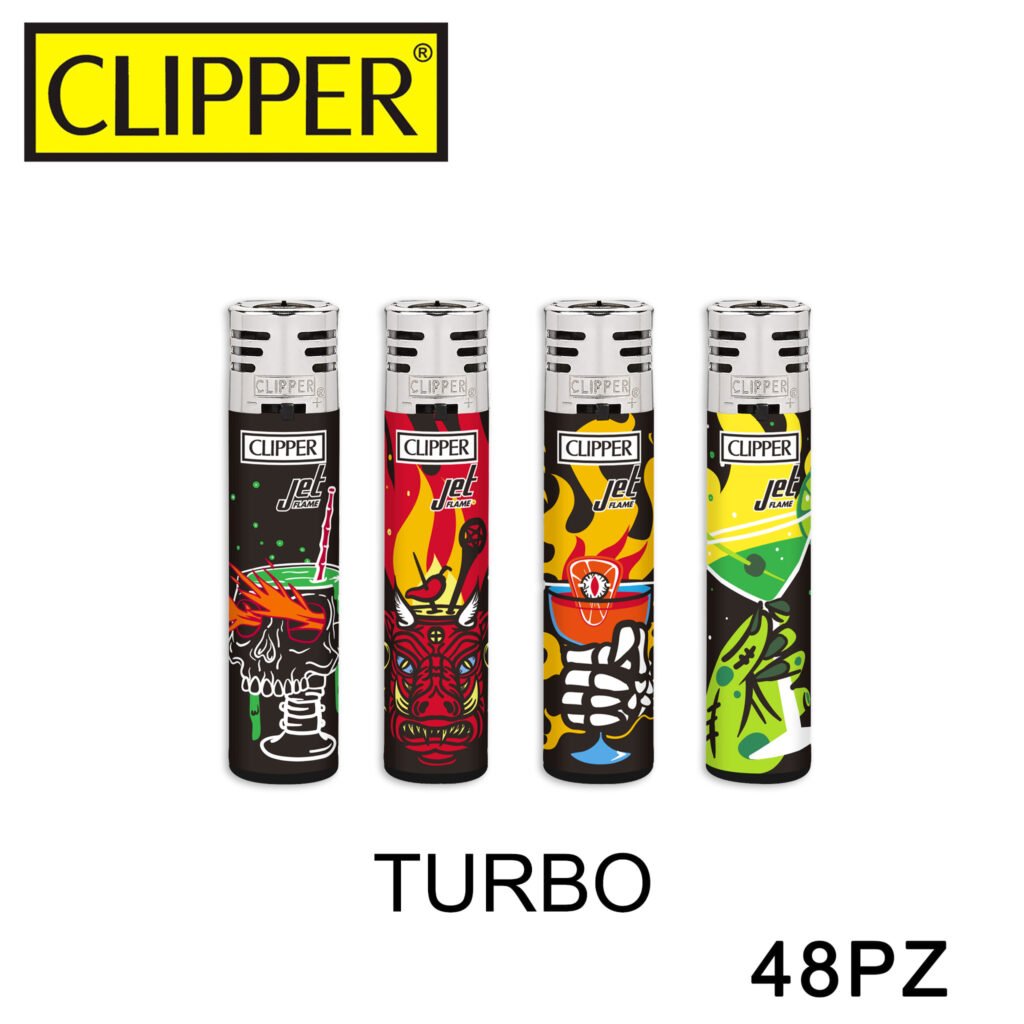 CLIPPER LARGE TURBO SKULL DRINKS 48PZ