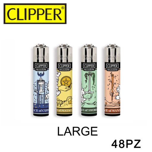 Clipper Accendino Large Ace Of Fortune 48Pz
