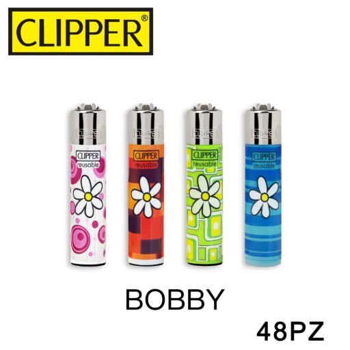 Clipper Accendino Bobby Margaritas 48Pz