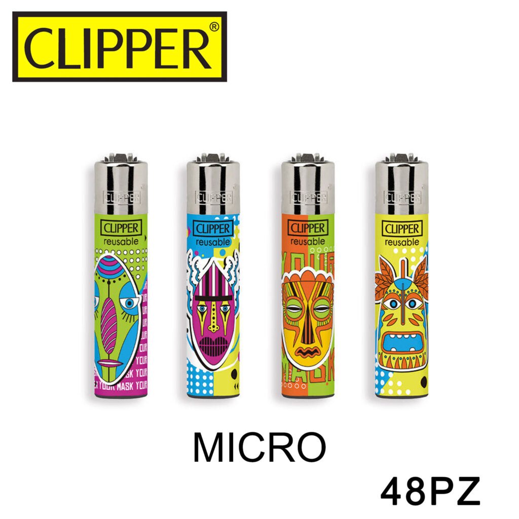 Clipper Micro Accendino Tikis 4 48Pz