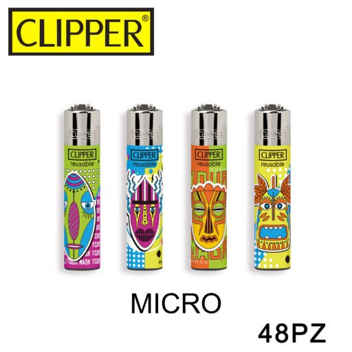Clipper Micro Accendino Tikis 4 48Pz