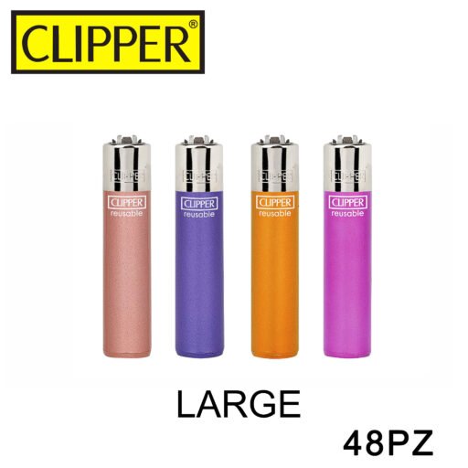 Clipper Accendino Large Crystal Warm 48Pz
