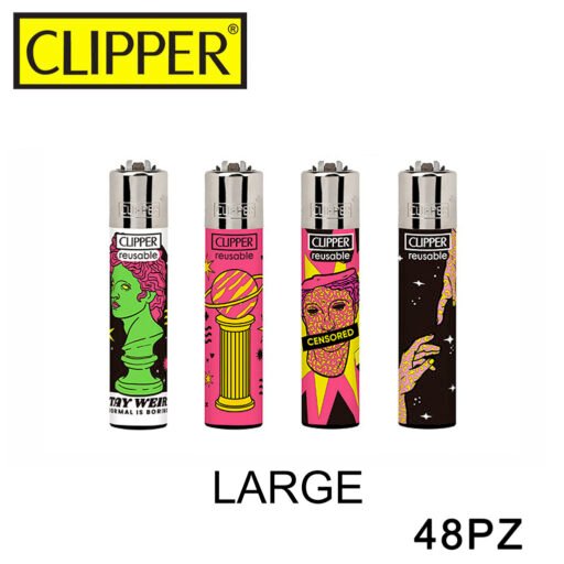 Clipper Accendino Large New Graf 48Pz