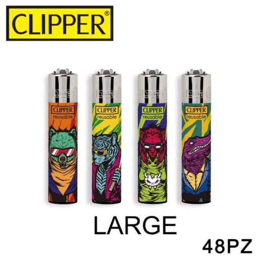 CLIPPER LARGE CYBERPUNK ANIMALS 48PZ