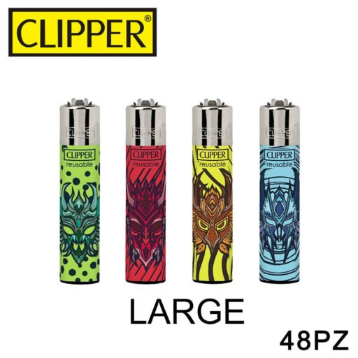 CLIPPER LARGE TRIBAL MASKS 48PZ