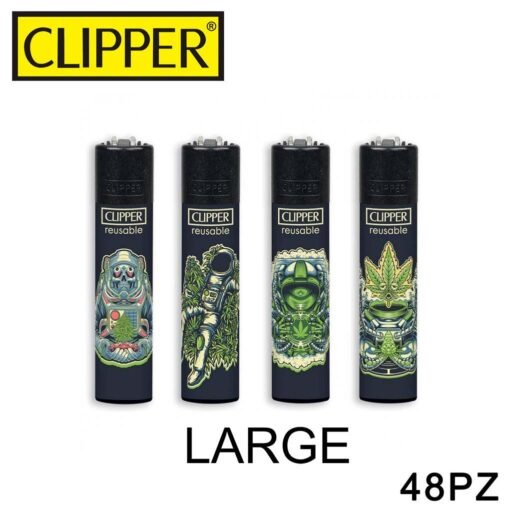CLIPPER LARGE COSMIC WEED 48PZ