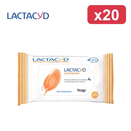 LACTACYD SALV. INTIME 15PZ DELICATA