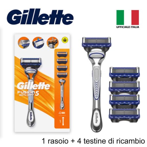 Fusion5 Sport 1 Rasoio 4 Ric. Gillette Bl1