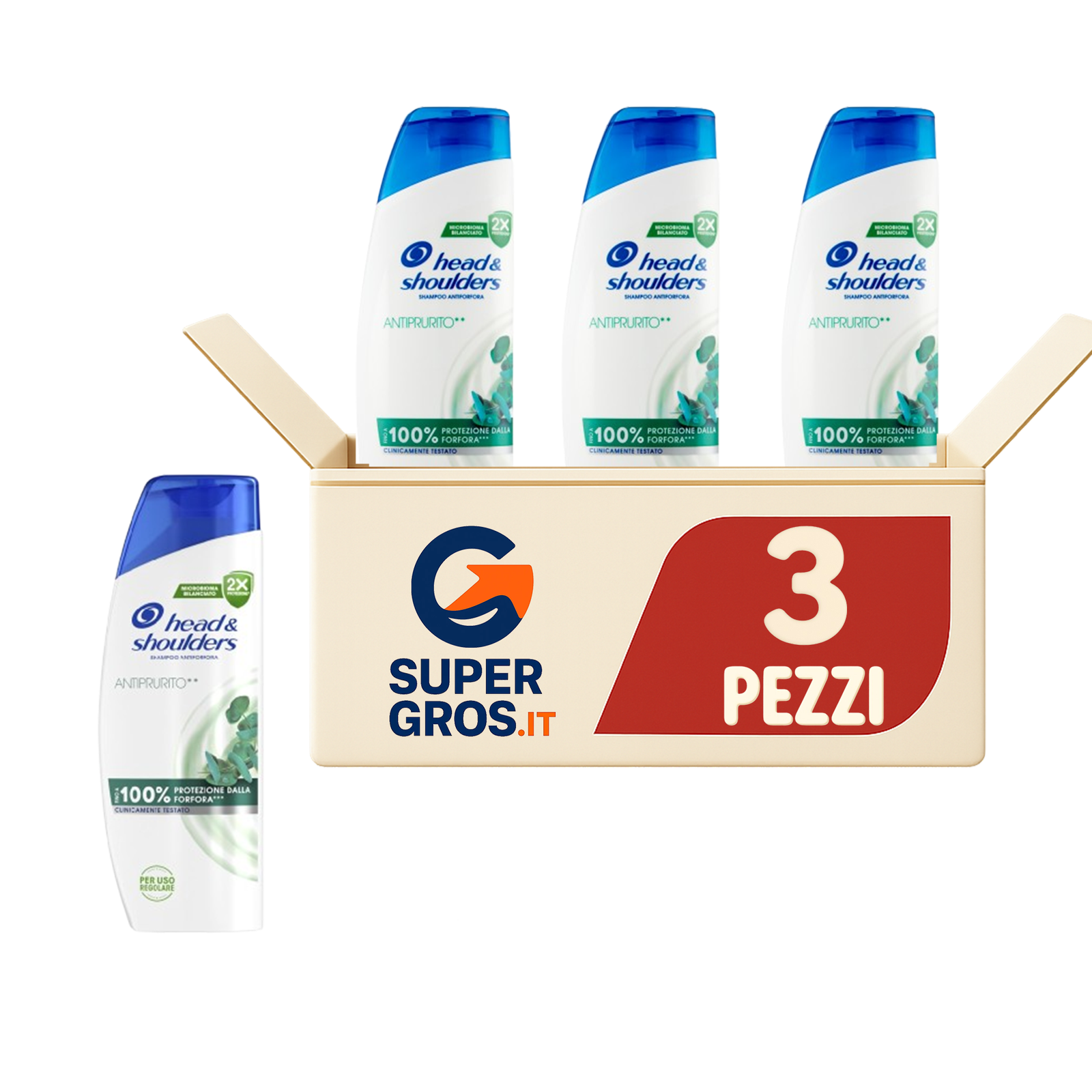 Head & Shoulders Antiprurito 250ML ART.80776328 - immagine 3