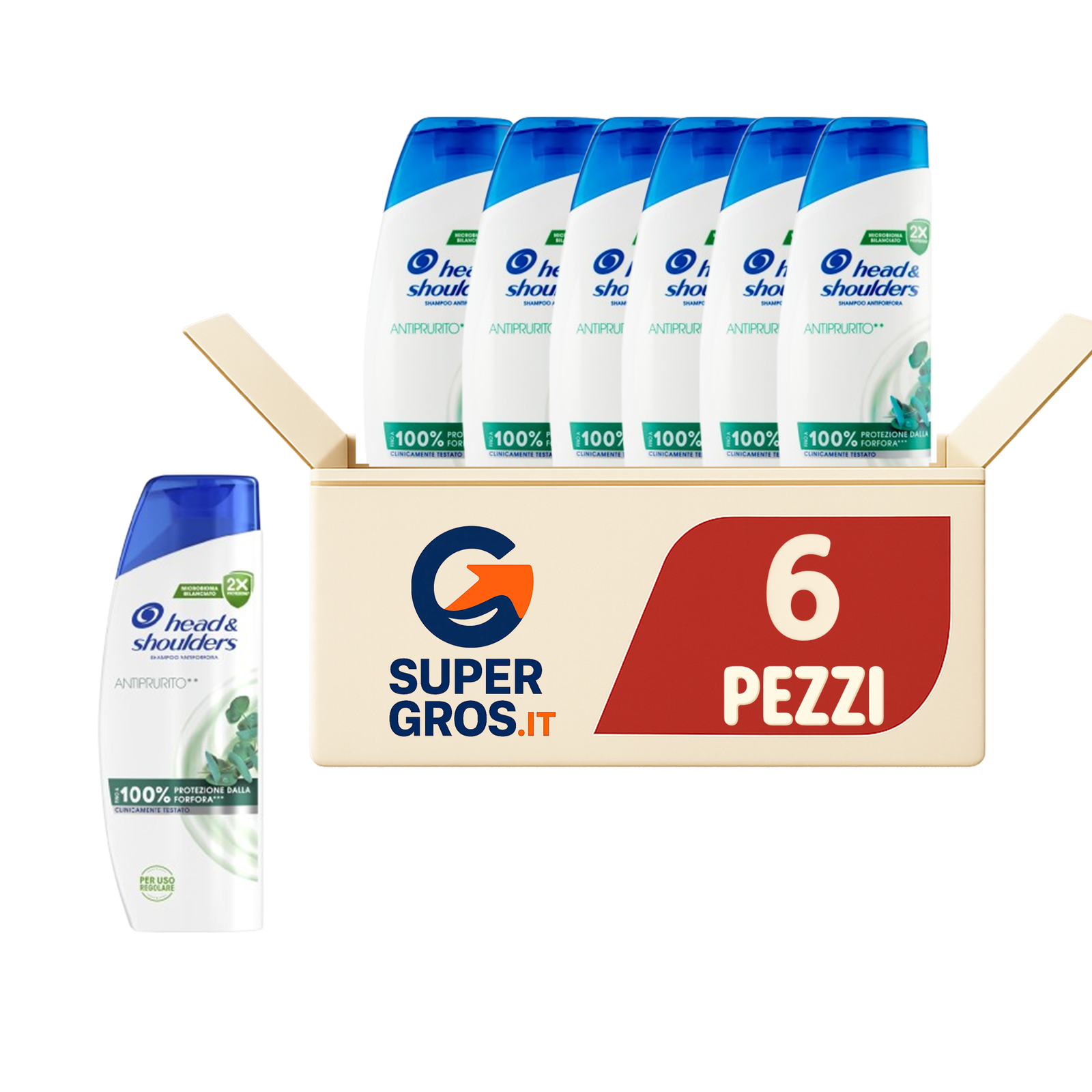 Head & Shoulders Antiprurito 250ML ART.80776328