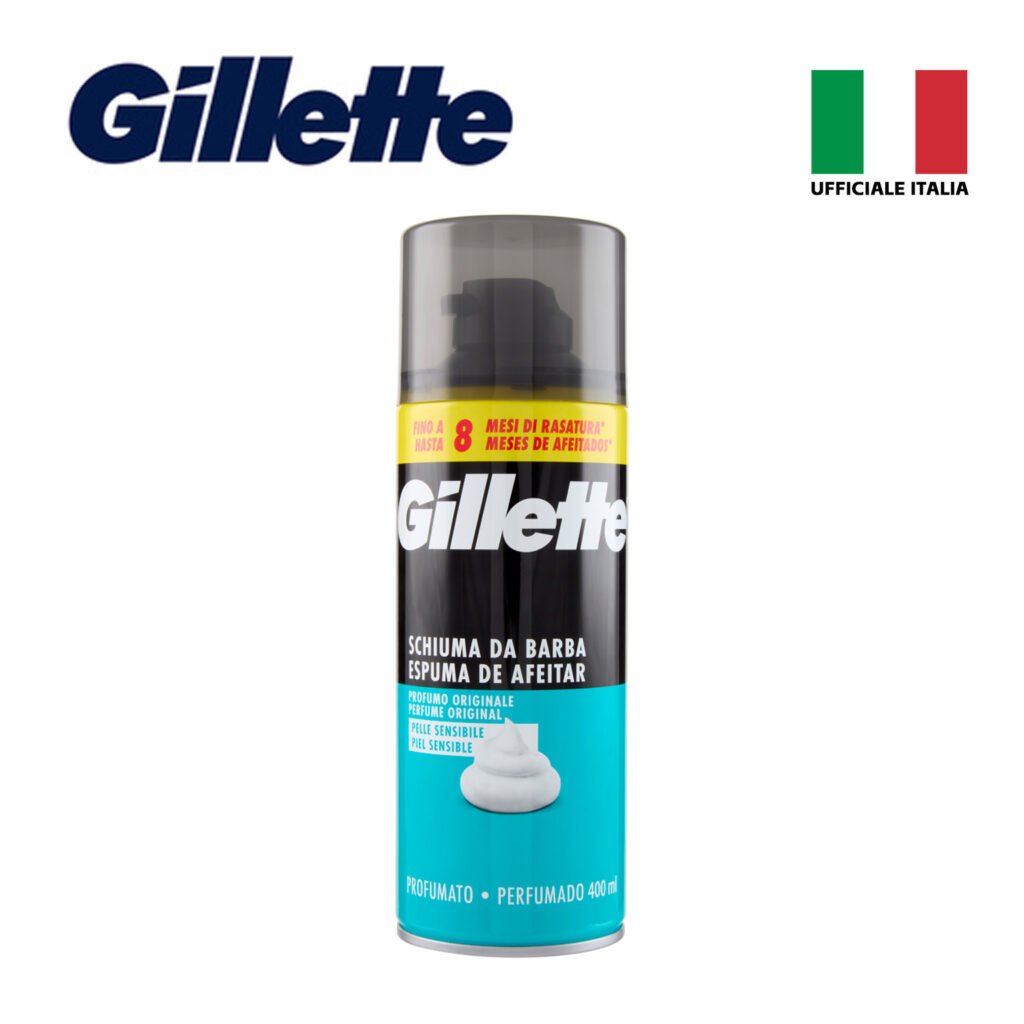 GILLETTE EXISTING SCHIUMA P.SENS 400ML ART.473439