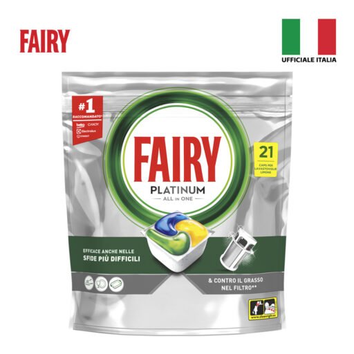 Fairy All In 1 Platinum 21Caps Limone Art.80825038