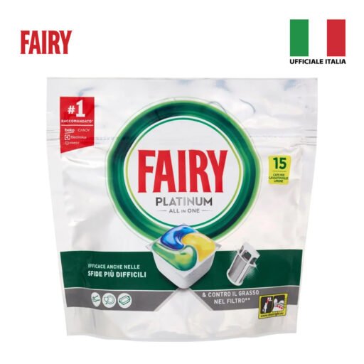 Fairy All In 1 Platinum 15 Caps Limone Art.80825042
