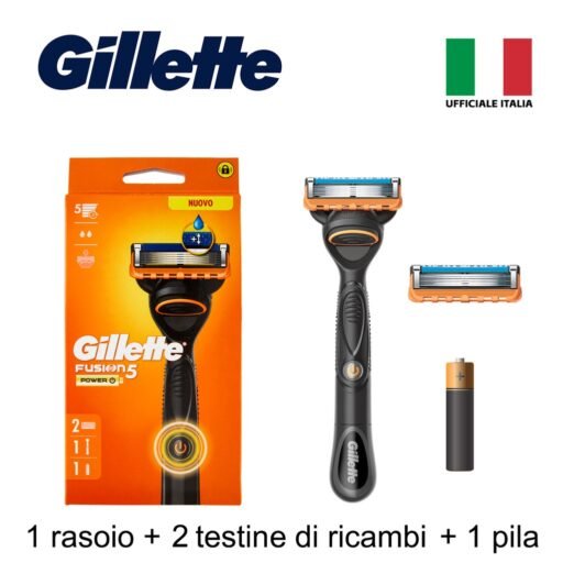 FUSION5 POWER 1RASOIO 2RIC GILLETTE BL1