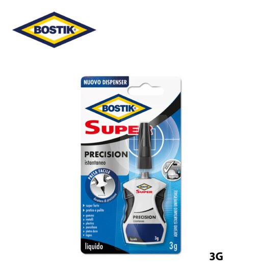 Super 3Gr Precision Istantaneo Colla Bostik Art.D2754 Bl1