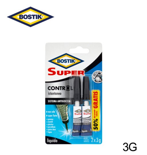 Super 2X3Gr Control Istantaneo Colla Bostik Art.7001814 7002000 Bl1